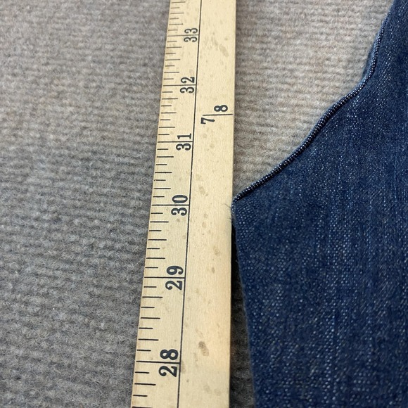 Levi's Legging Jeans Womens 29x30 Hemmed Dark Wash Stretch Skinny Denim Blue - Picture 11 of 13